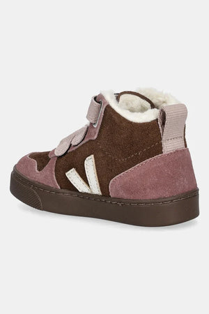 Veja Small V-10 Mid Winter Çocuk Süet Kışlık Ayakkabılar