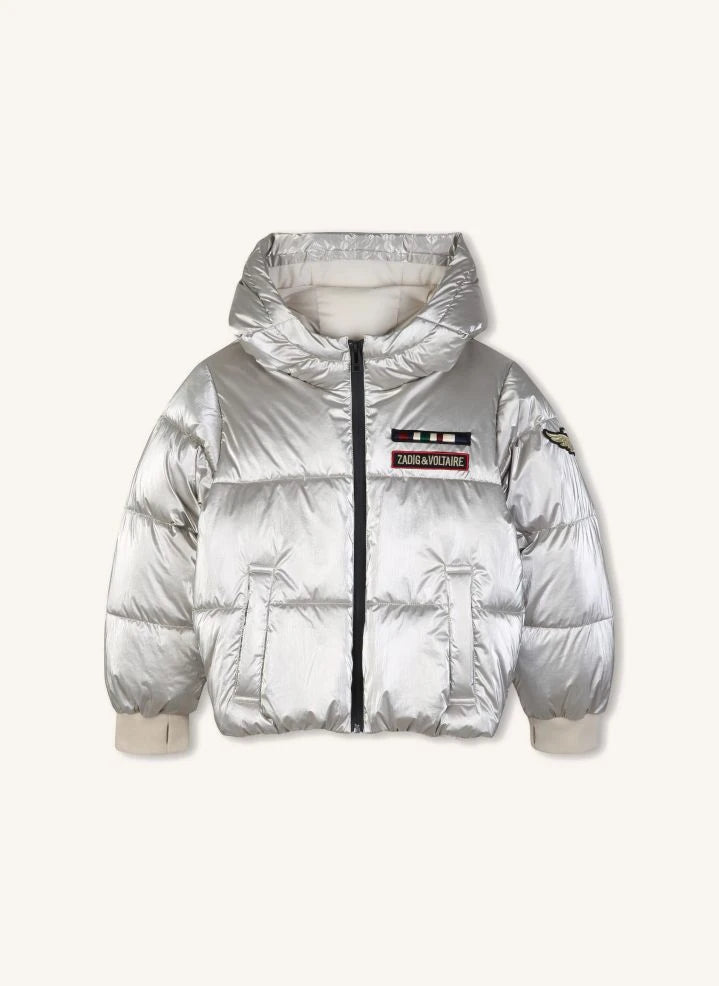 Zadig & Voltaire - Badge Steppjacke Zadig et Voltaire | Weiß