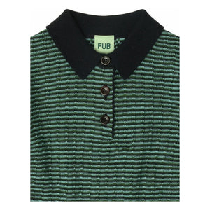 FUB - Merinowolle Polo-Shirt | Grün