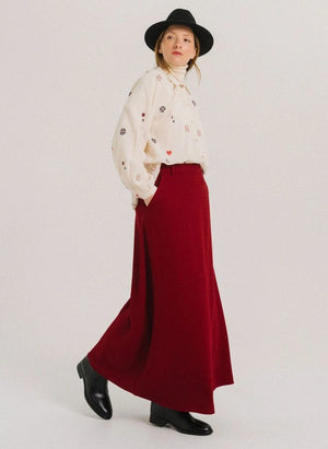Tinsels - Faustine Baumwollbluse | Ecru