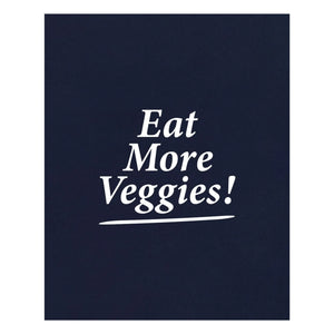 Sporty & Rich - Sweat Eat More Veggies | Marineblau
