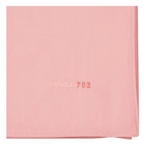 Suite 702 - Percale-Bettbezug aus Bio-Baumwolle | Puderrosa