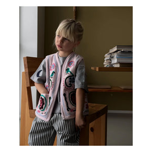 SISSEL EDELBO - Caia Ärmellose Weste - Kinderkollektion | Pink