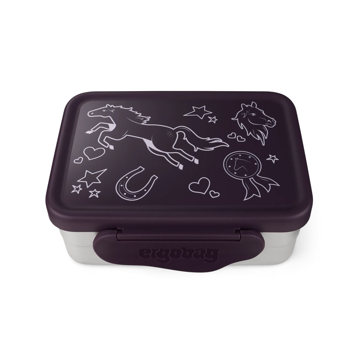 Ergobag - Edelstahl-Bento-Box Lila