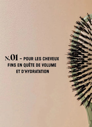 La Bonne Brosse - Die Universelle Haarbürste Nr. 01 - Pflege und Glanz | Pistaziengrün