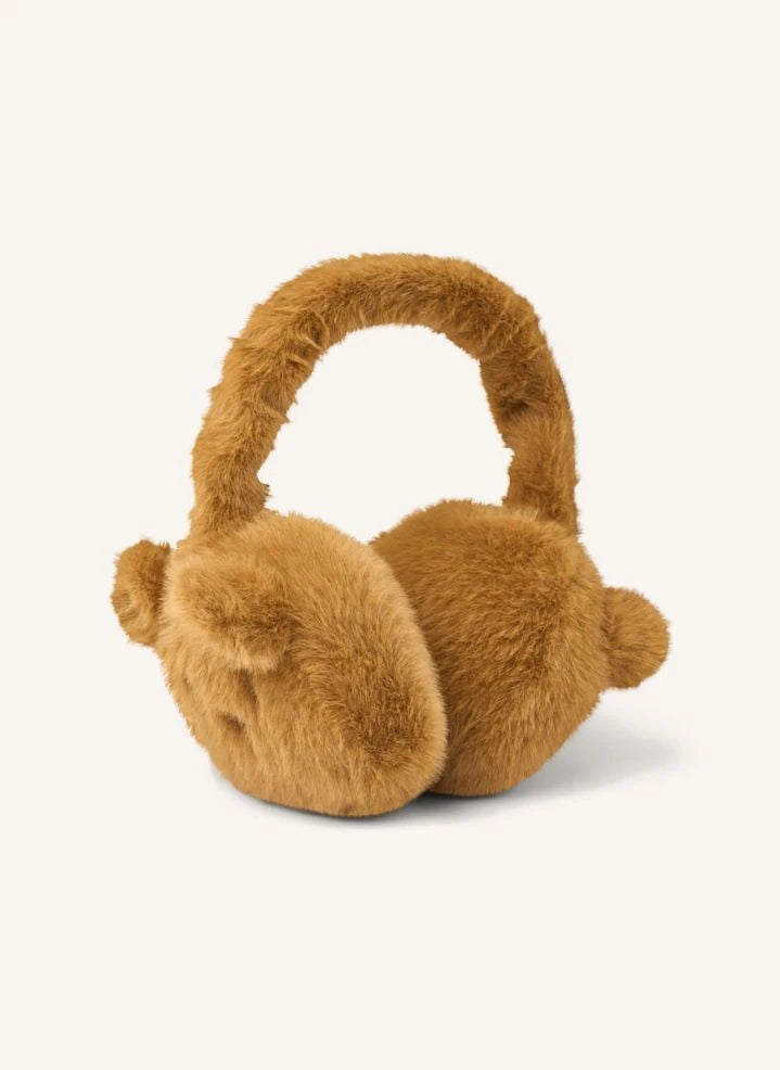 Liewood - Timothy Bear Tüylü Kulaklıklı Geri Dönüştürülmüş Elyaf | Karamel