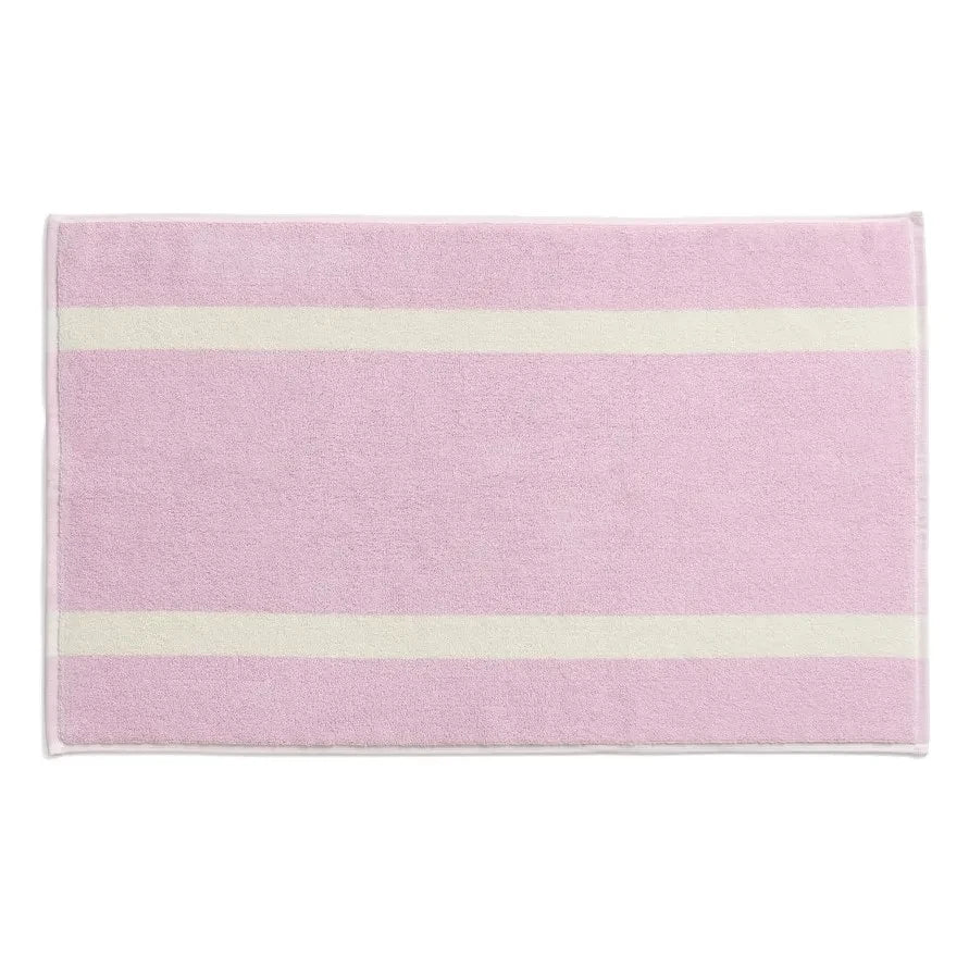 Hay - Gestreifte Badematte | Rosa