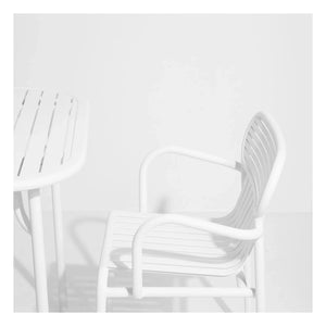 Petite friture - Weekend Sessel mit Armlehnen - 2er-Set | Weiß
