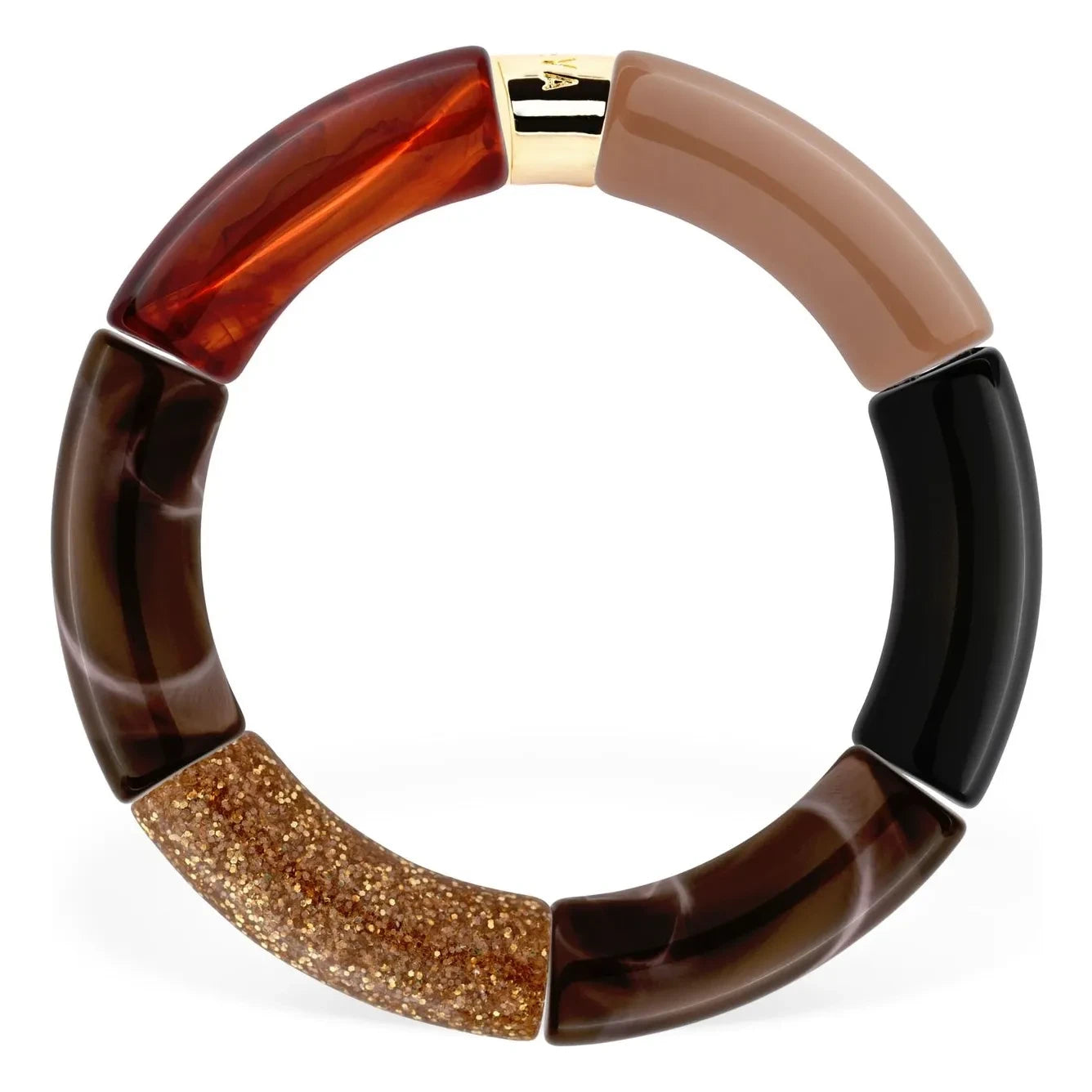 Parabaya - Moca 2 Armband | Braun