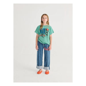 Bobo Choses - T-Shirt Friendship Bio-Baumwolle | Grün