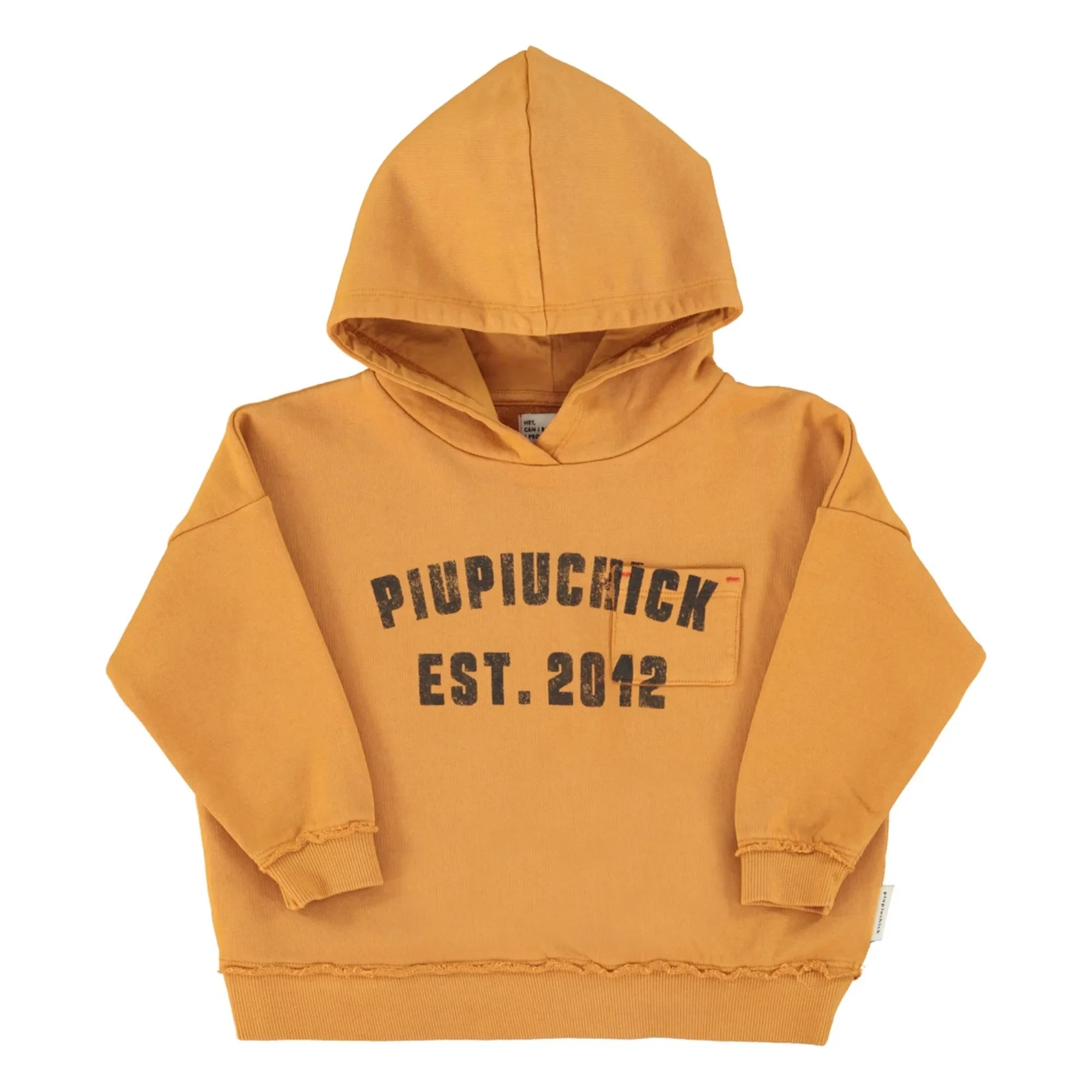 Piupiuchick - Est 2012 Bio-Baumwoll-Sweatshirt | Camel