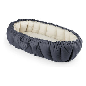 Sebra - 3-in-1 Baby-Pucktuch | Blau