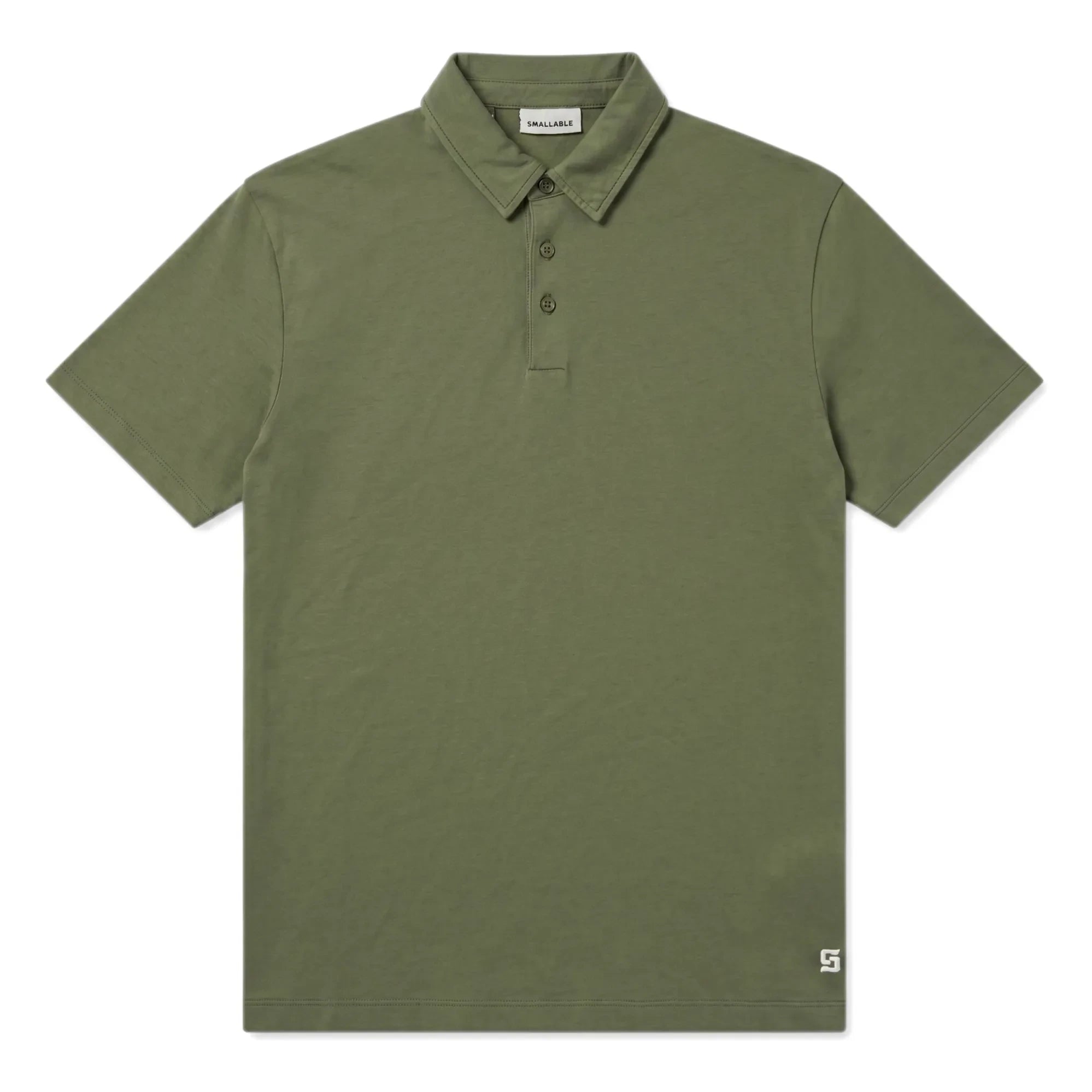 Smallable Man - Polo Fjord Pima Baumwolle | Khaki