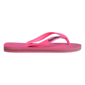 Havaianas - Brasil Logo Neon Zehentrenner | Pink