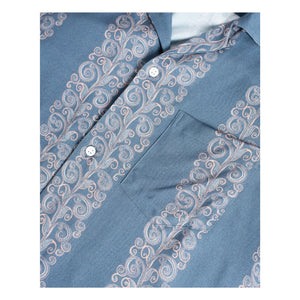 Bather - Coral Fiesta Hemd | Hellblau