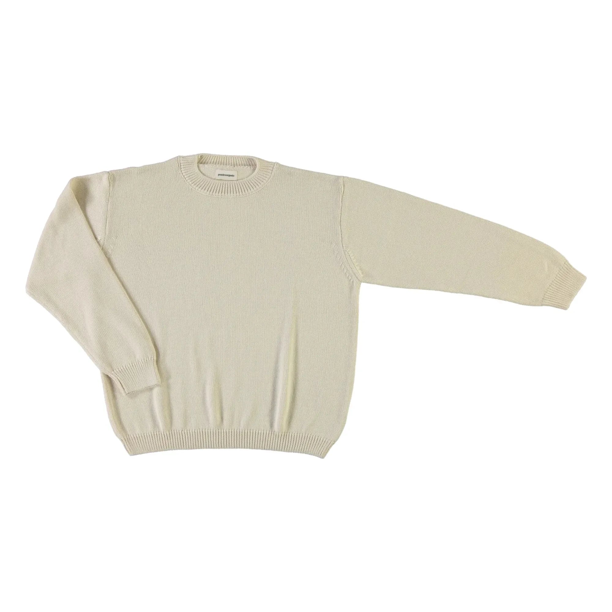 Poudre Organic - The Adulte Bio-Baumwollpullover | Ecru