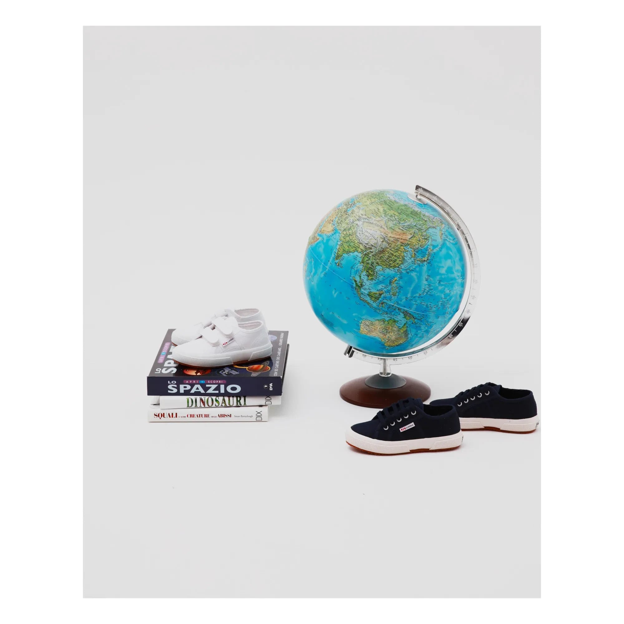 Superga - 2750 Classic Klettverschluss-Sneakers | Weiß