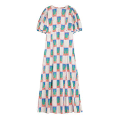 Bobo Choses - Perlbaumwollkleid | Blau