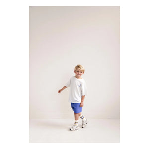 Jenest - Oversize T-Shirt "Ben On My Way" Bio-Baumwolle | Weiß