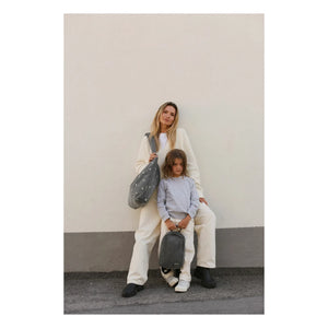 Studio Noos - Hearts Wickeltasche | Grau
