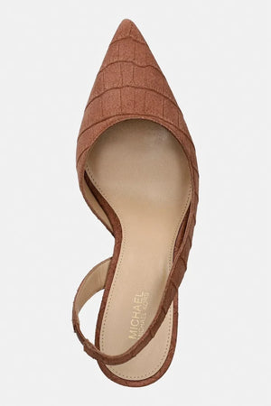 MICHAEL Michael Kors Alina Flex Sling Pump Kadife İnce Topuklu Ayakkabı