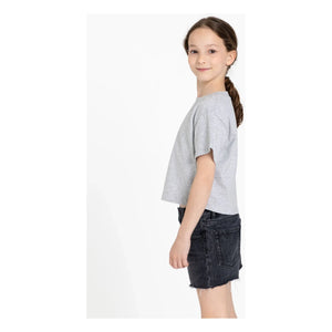 Finger in the nose – Jeans-Eva-Shorts | Jeansgrau