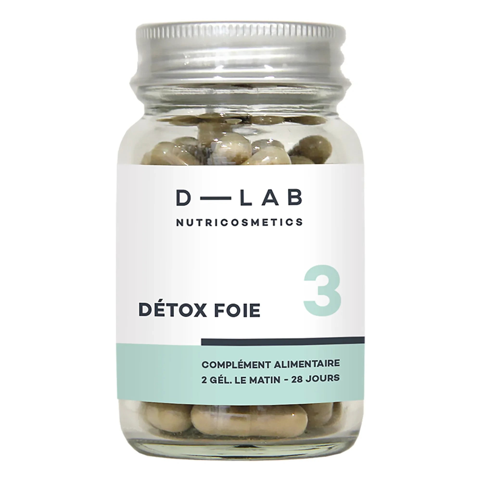D-LAB NUTRICOSMETICS - Leber-Detox-Ergänzungsmittel - 1 Monat