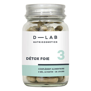 D-LAB NUTRICOSMETICS - Leber-Detox-Ergänzungsmittel - 1 Monat