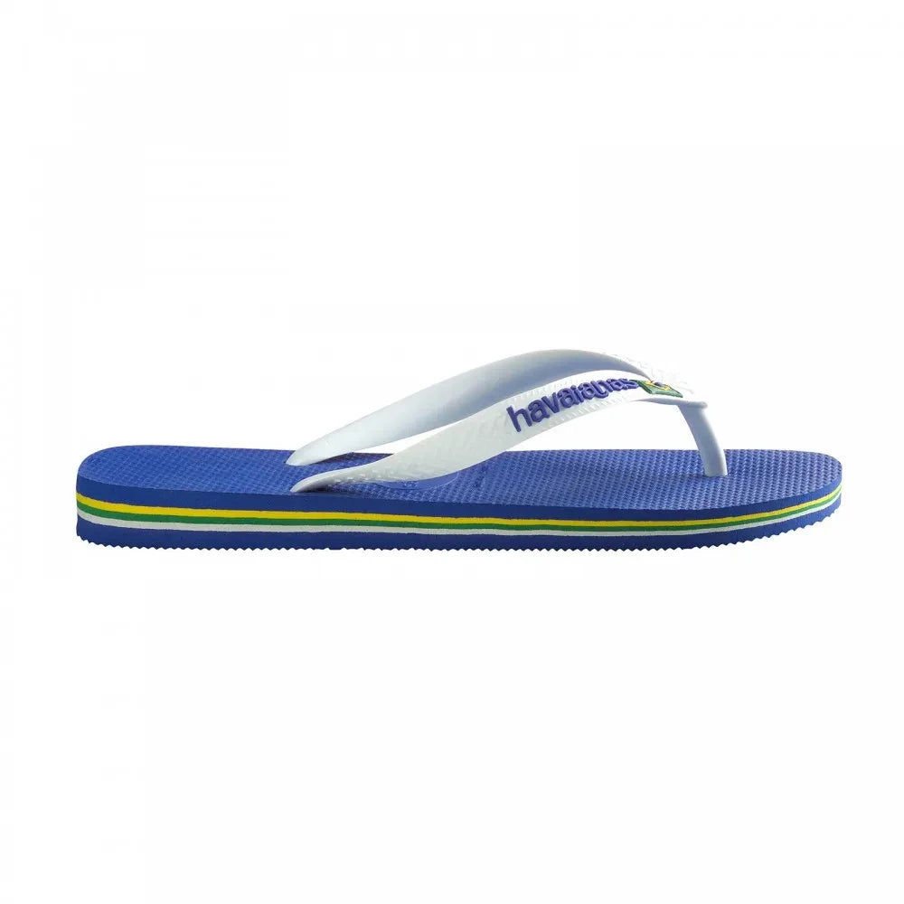 Havaianas - Brasil Logo Zehentrenner | Marineblau