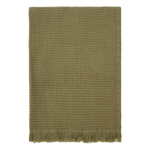 Haomy - Timor Wabenstruktur Badetuch | Khaki