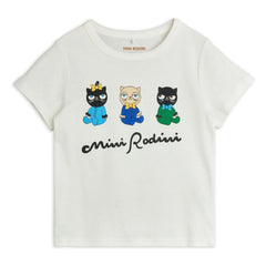 Mini Rodini - Tier-T-Shirt Bio-Baumwolle | Weiß