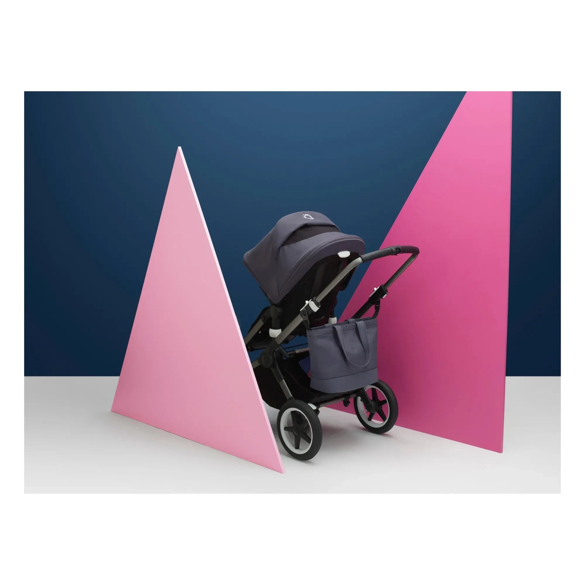 Bugaboo - Blaue Wickeltasche für Kinderwagen
