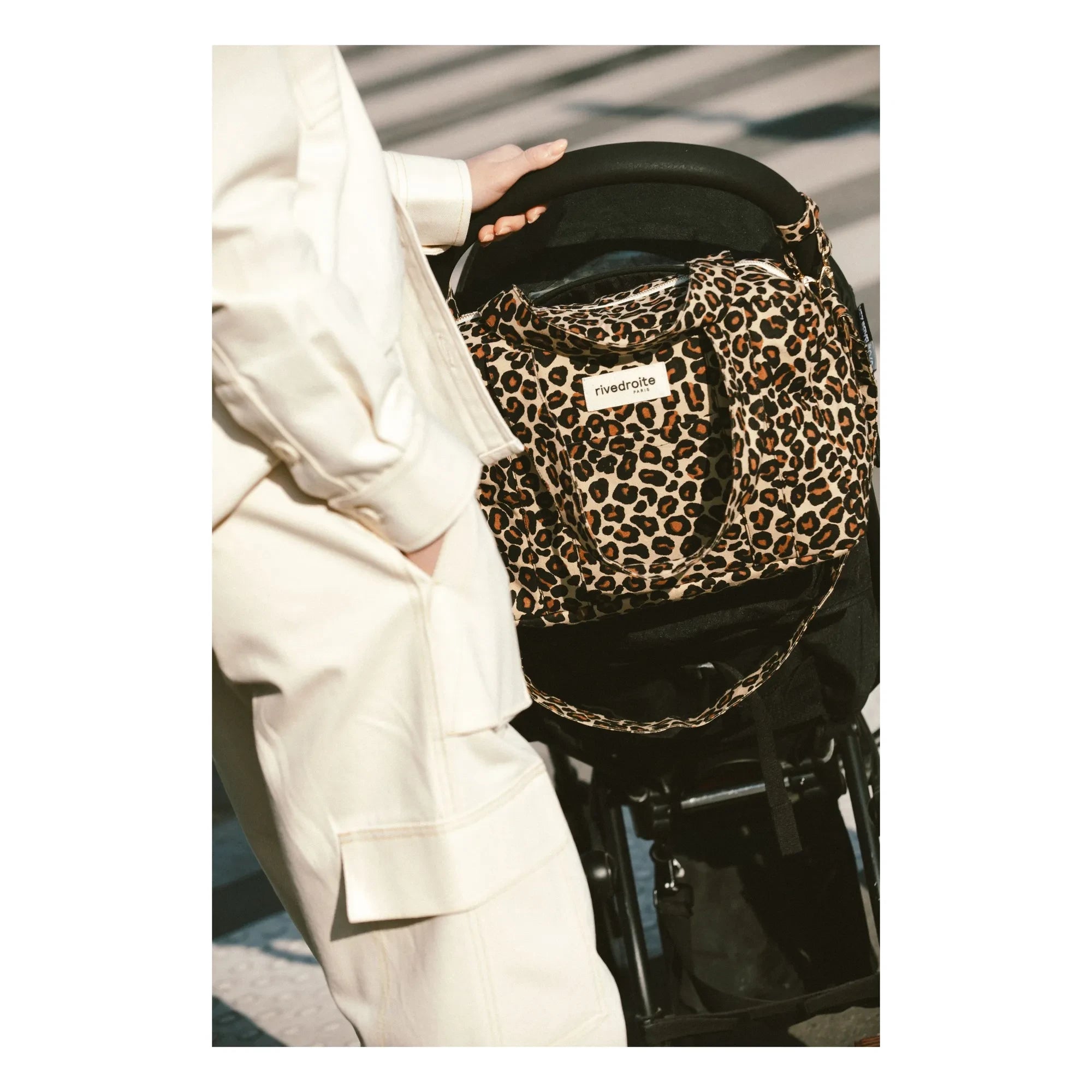 rivedroite - Mini Darcy Wickeltasche | Leopard