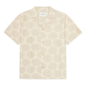 Les Deux - Dahlia Jacquard Hemd | Beige