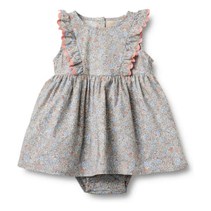 Wheat - Bedrucktes Paspelkleid Safia | Hellblau