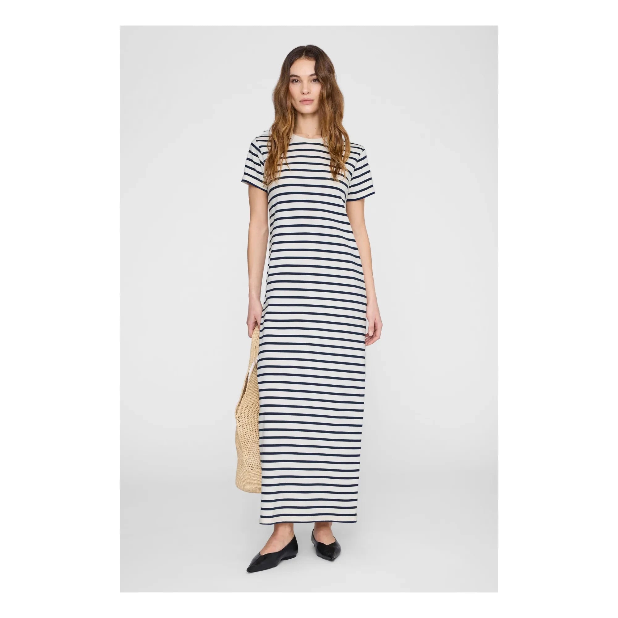 Anine Bing - Wynne Gestreiftes Kleid | Blau