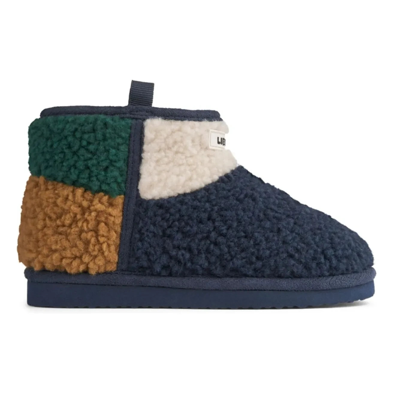 Liewood - Sherpa Albi Stiefel aus recycelten Fasern | Marineblau