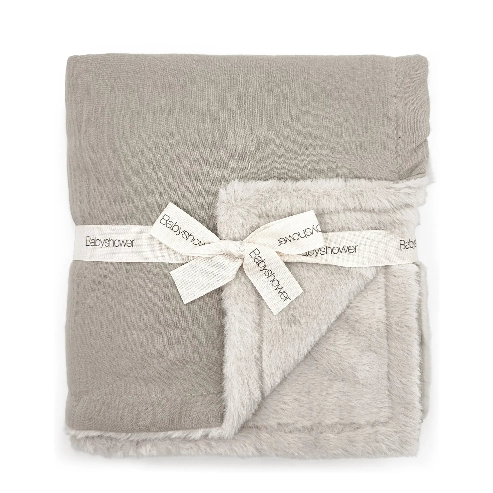 Babyparty - Polarfleece-Decke | Latte