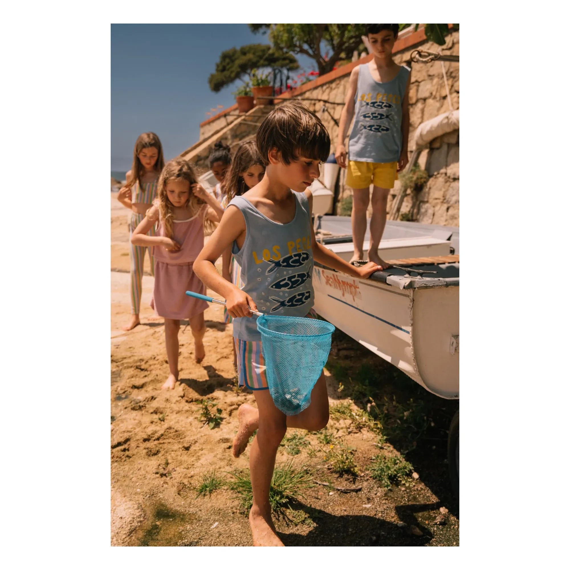 We Are Kids - Marcel Los Peces Tanktop Bio-Baumwolle | Hellblau