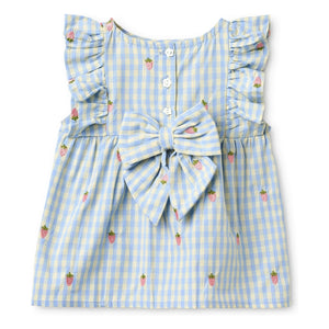 Flöss - Millie Vichy Oberteil und Shorts Set | Hellblau