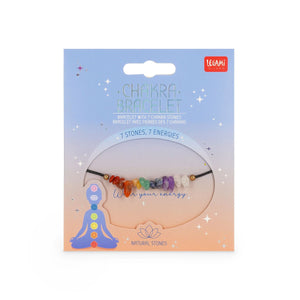 Legami - Armband mit sieben Chakra-Steinen