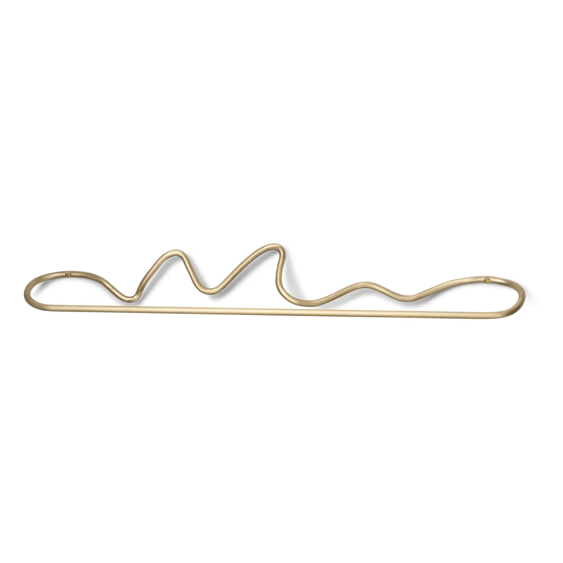 Ferm Living - Curvature Handtuchhalter | Messing