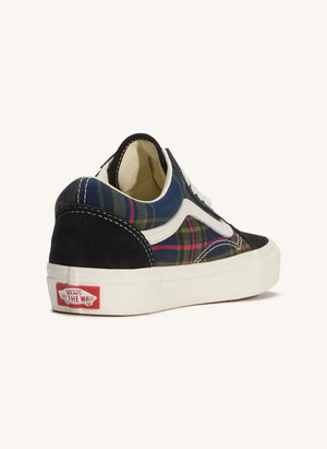 Vans - Old Skool Karomuster Schnürsportsschuh | Schwarz