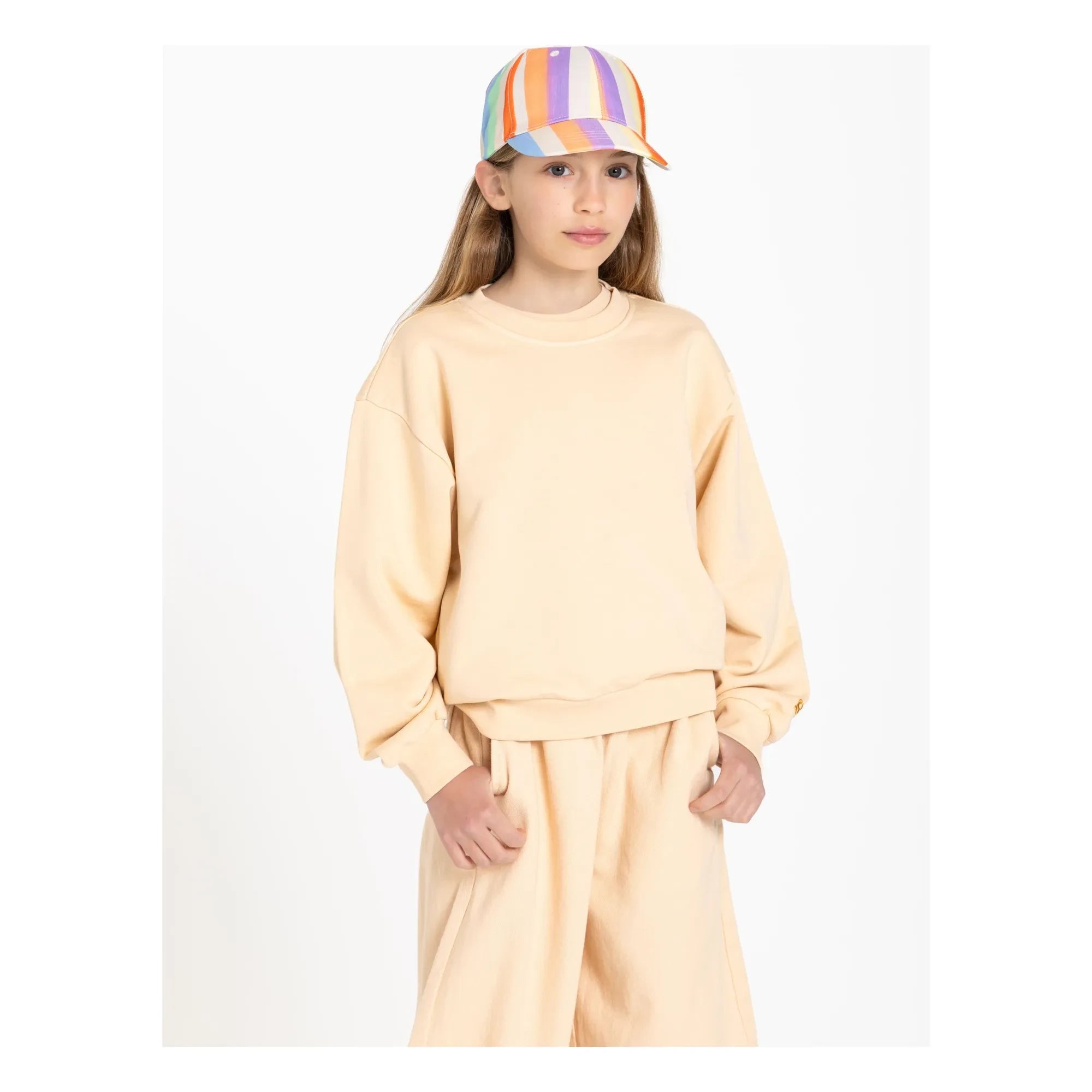 Smallable Kid - Maia Sweatshirt aus Bio-Baumwolle | Hellgelb