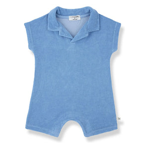 1+ in the family - Combishort Alaro Frottee | Hellblau