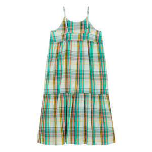 Hundred Pieces - Kleid Sanda Kariert | Pfirsich