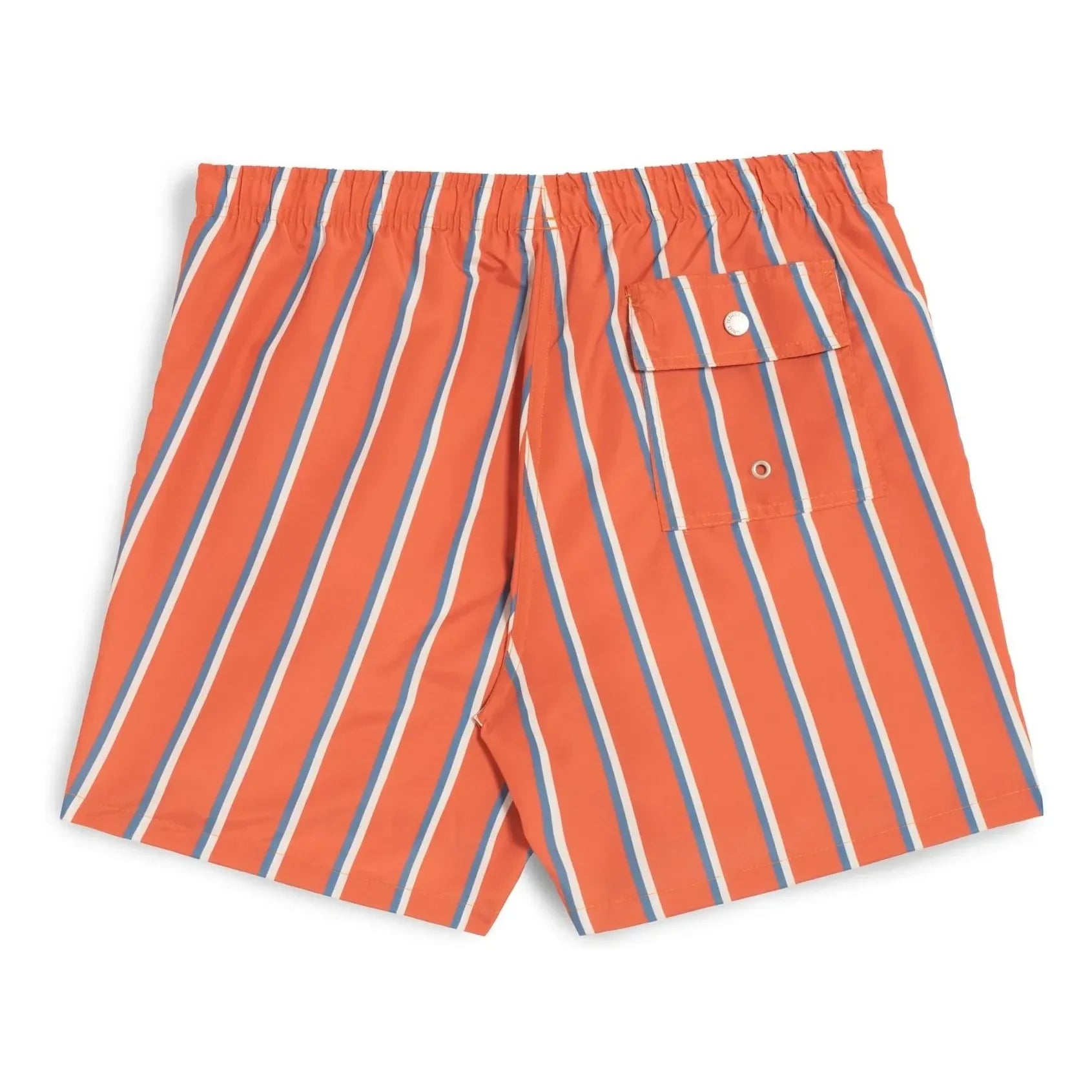Bather – Gestreifte Badeshorts | Orange