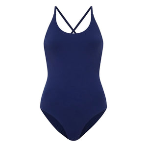 Smallable Woman - Amy Einteiliger Badeanzug mit Kreuzrücken | Indigoblau