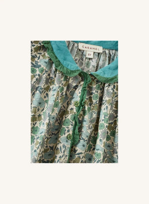 Caramel - Verdite Liberty Kleid | Grün