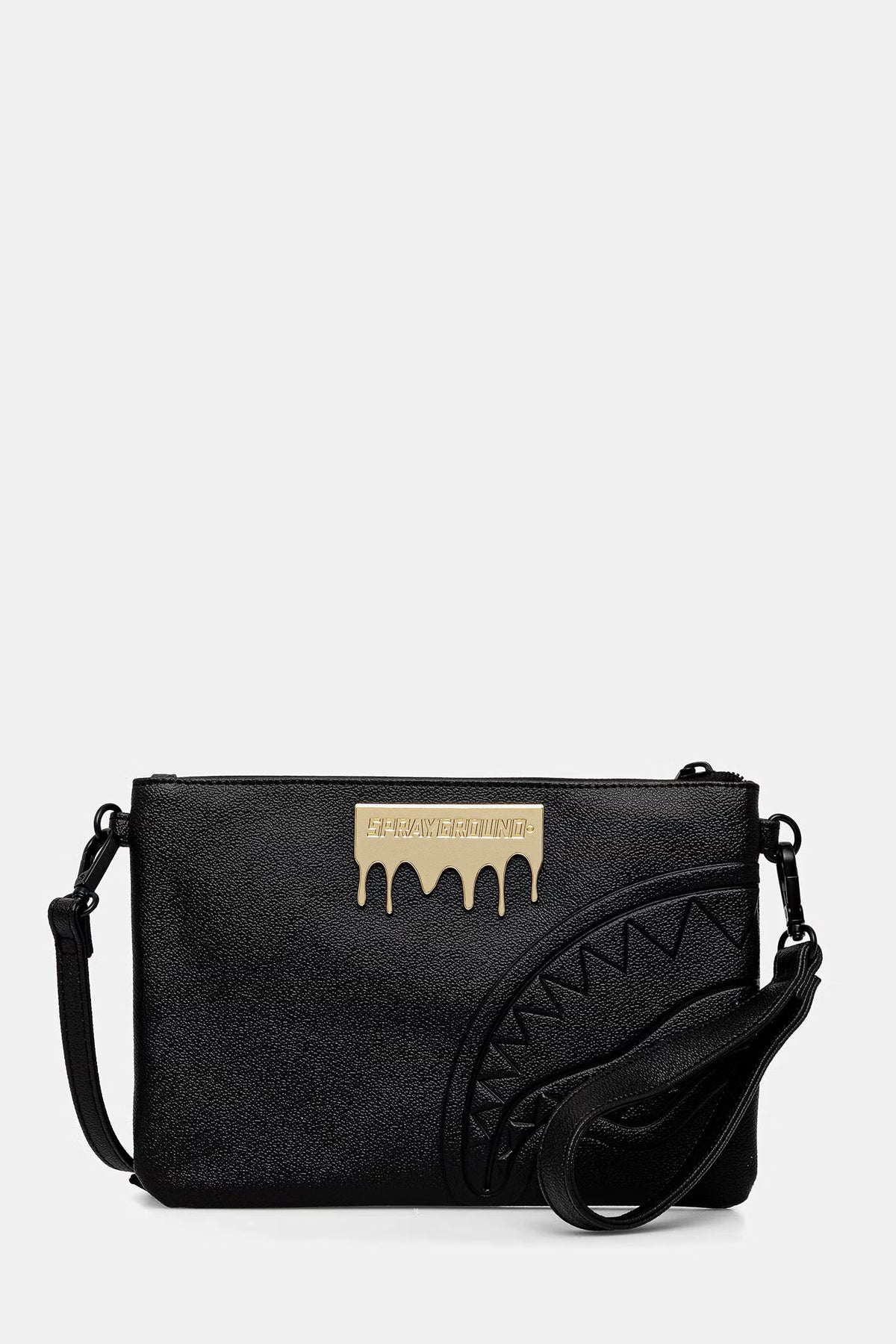 Sprayground - Schwarze Schultertasche aus Kunstleder 910B9044NSZ